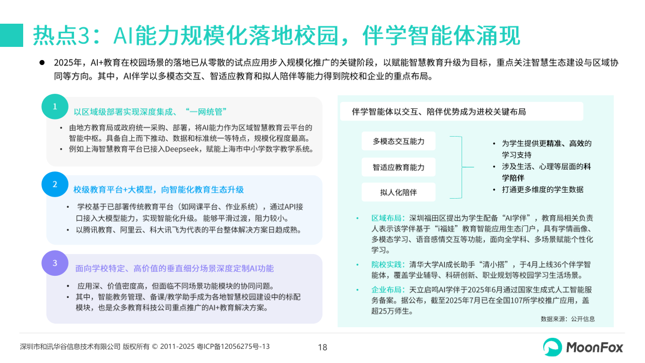 2025中国AI+教育行业报告：政策、技术、应用与未来发展展望