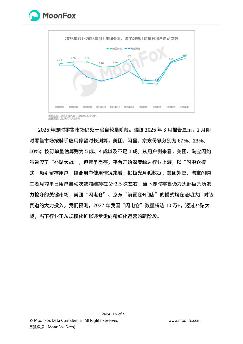 月狐：《2026年Q1移动互联网行业数据研究报告》