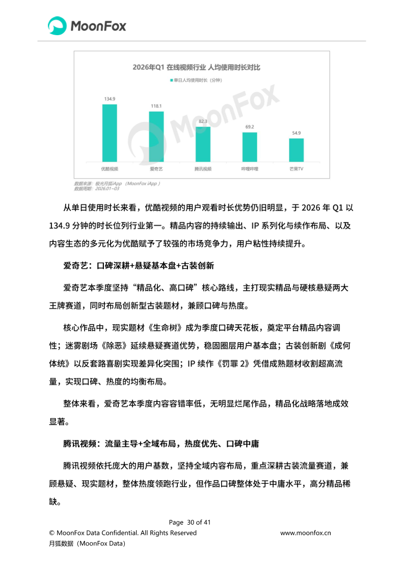 月狐：《2026年Q1移动互联网行业数据研究报告》